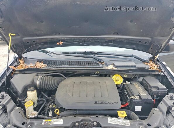 2C4RDGCG5LR252866 2020 DODGE GRAND Черный Вид подкапотного пространства