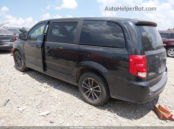 2C4RDGCG6GR108426 2016 DODGE GRAND CARAVAN Black უკანა მარცხენა