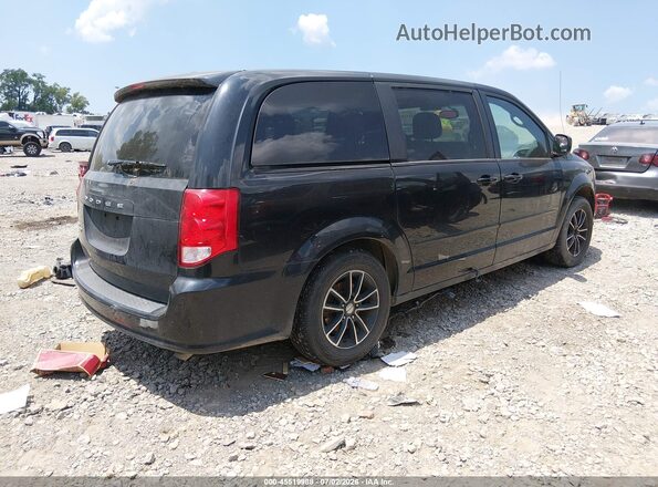 2C4RDGCG6GR108426 2016 DODGE GRAND CARAVAN Black უკანა მარჯვენა