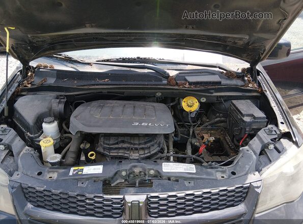 2C4RDGCG6GR108426 2016 DODGE GRAND CARAVAN Black უკანა ხედი