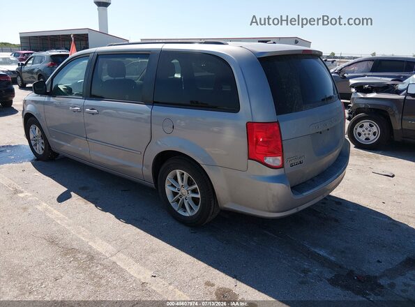 2C4RDGCG6GR327533 2016 DODGE GRAND CARAVAN Серебряный Задняя левая четверть