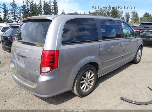 2C4RDGCG6GR329928 2016 DODGE GRAND CARAVAN Silver Հետևի աջ