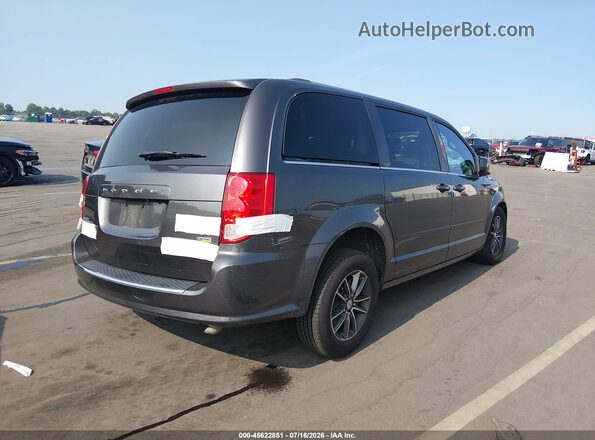 2C4RDGCG6HR599680 2017 DODGE GRAND CARAVAN Gray Trasero derecho