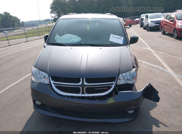 2C4RDGCG6HR599680 2017 DODGE GRAND CARAVAN Gray Vista interior trasera