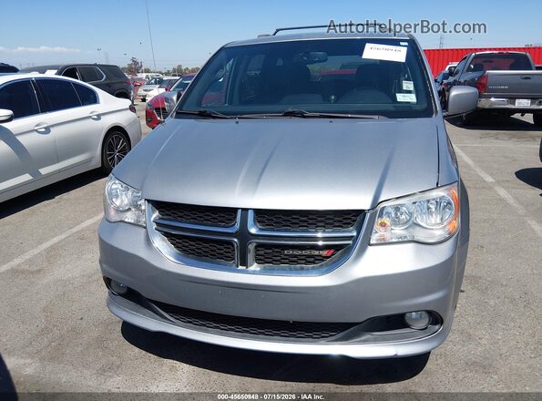 2C4RDGCG6HR603937 2017 DODGE GRAND CARAVAN Silver Instrument cluster view