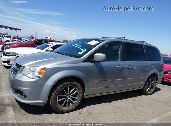 2C4RDGCG6HR603937 2017 DODGE GRAND CARAVAN Silver 360 interior view
