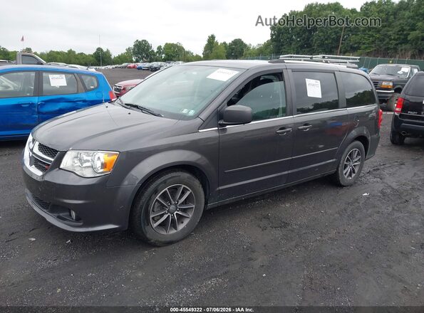 2C4RDGCG6HR700247 2017 DODGE GRAND CARAVAN Черный Передняя левая четверть