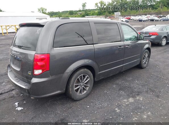 2C4RDGCG6HR700247 2017 DODGE GRAND CARAVAN Черный Задняя правая четверть