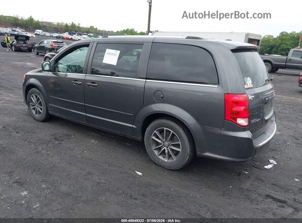 2C4RDGCG6HR700247 2017 DODGE GRAND CARAVAN Черный Задняя левая четверть