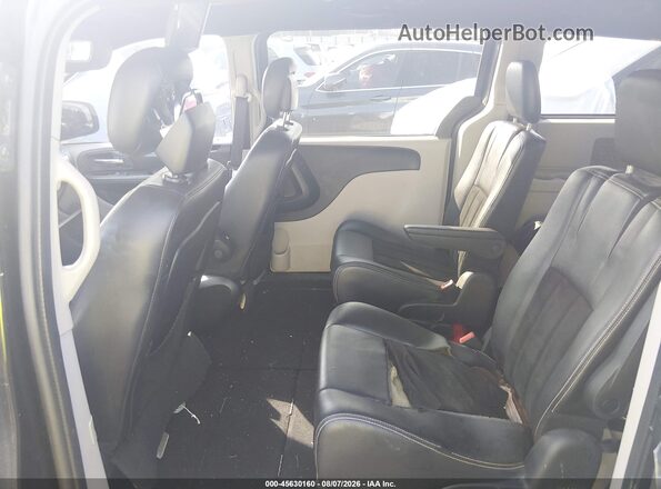 2C4RDGCG6HR755197 2017 DODGE GRAND CARAVAN Black Vista de la etiqueta del VIN