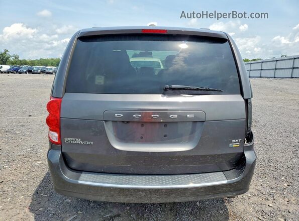 2C4RDGCG6HR817889 2017 DODGE GRAND Gray Вид ззаду