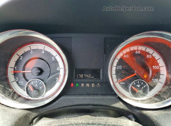 2C4RDGCG6HR817889 2017 DODGE GRAND Gray Вид щитка приладів