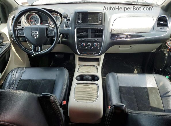 2C4RDGCG6HR817889 2017 DODGE GRAND Gray Вид панелі приладів