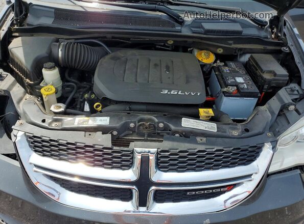 2C4RDGCG6HR817889 2017 DODGE GRAND Gray Вид підкапотного простору