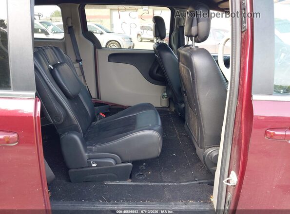 2C4RDGCG6JR266675 2018 DODGE GRAND CARAVAN Темно-бордовый Вид наклейки с VIN-кодом