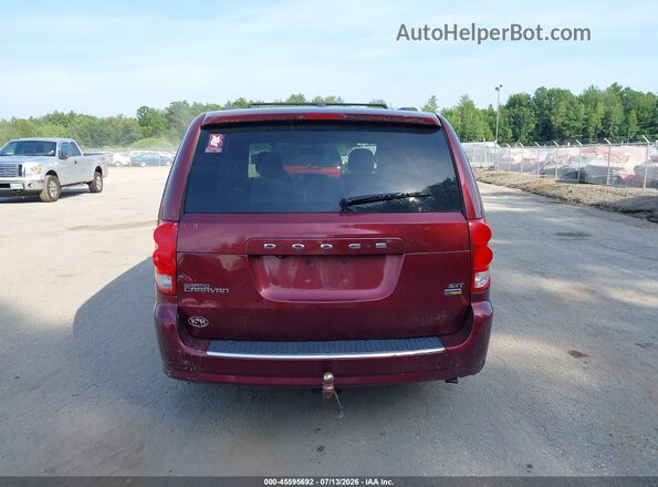 2C4RDGCG6JR266675 2018 DODGE GRAND CARAVAN Темно-бордовый 