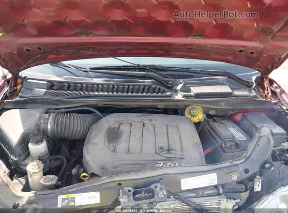 2C4RDGCG6JR266675 2018 DODGE GRAND CARAVAN Темно-бордовый Вид сзади