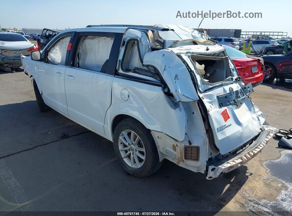 2C4RDGCG6KR514568 2019 DODGE GRAND CARAVAN White Tył lewy
