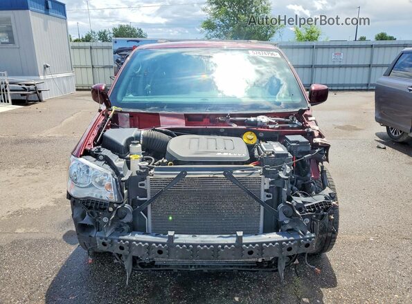2C4RDGCG6KR519513 2019 DODGE GRAND Burgundy Դիմացի տեսք