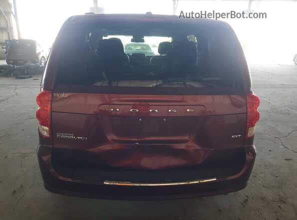 2C4RDGCG6LR252701 2020 DODGE GRAND Red Rear view