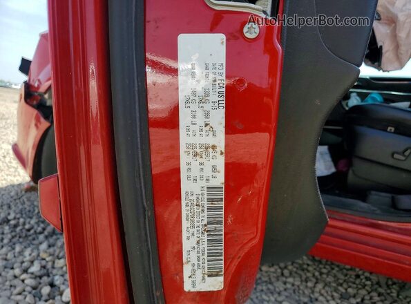 2C4RDGCG7GR103395 2016 DODGE GRAND Red VIN կոդի պիտակի տեսք