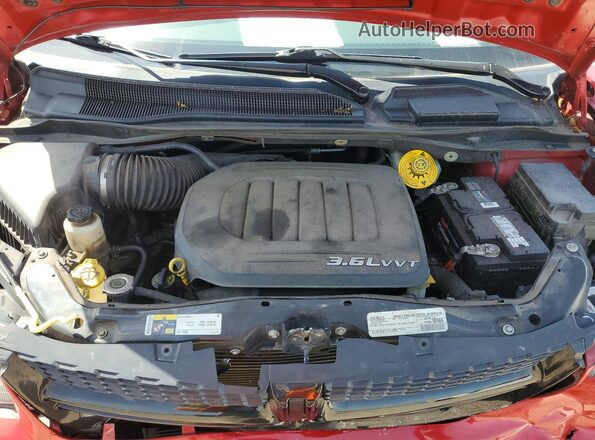 2C4RDGCG7GR103395 2016 DODGE GRAND Red Շարժիչի բաժամունքի տեսք