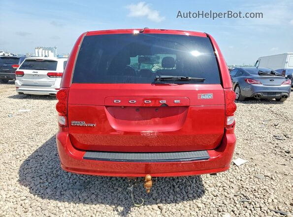 2C4RDGCG7GR103395 2016 DODGE GRAND Red Հետևի տեսք