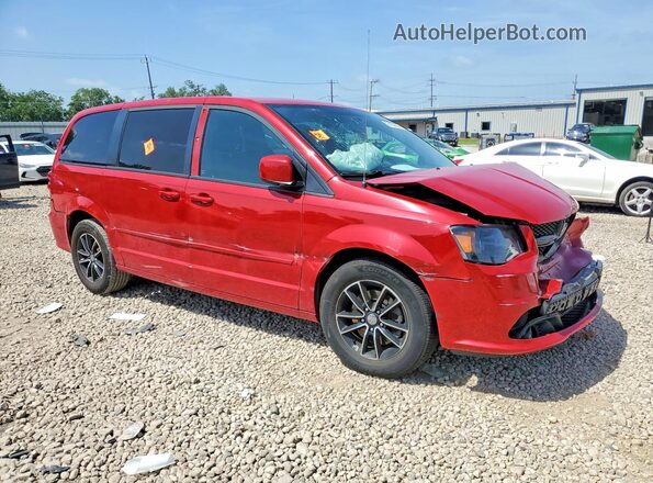 2C4RDGCG7GR103395 2016 DODGE GRAND Red Առջևի աջ