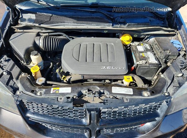2C4RDGCG7GR155674 2016 DODGE GRAND Серый Вид подкапотного пространства