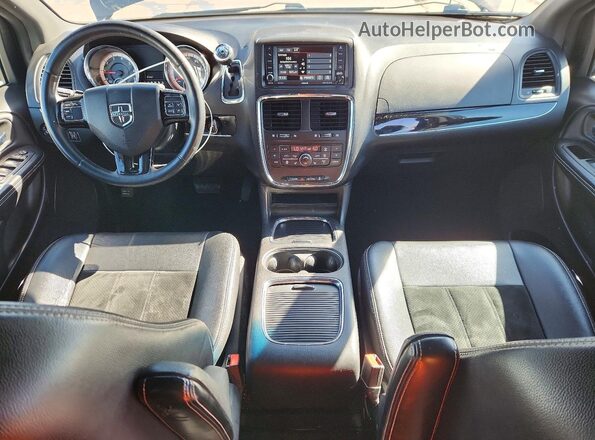 2C4RDGCG7GR155674 2016 DODGE GRAND Серый Вид панели приборов