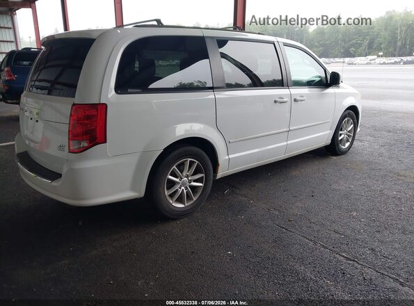 2C4RDGCG7GR225481 2016 DODGE GRAND CARAVAN White Tył prawy