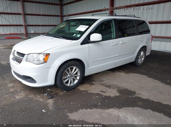 2C4RDGCG7GR225481 2016 DODGE GRAND CARAVAN White Przód lewy