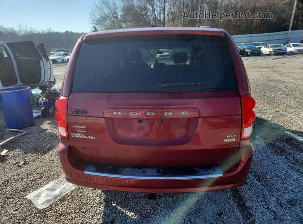 2C4RDGCG7GR270551 2016 DODGE GRAND Burgundy Հետևի տեսք