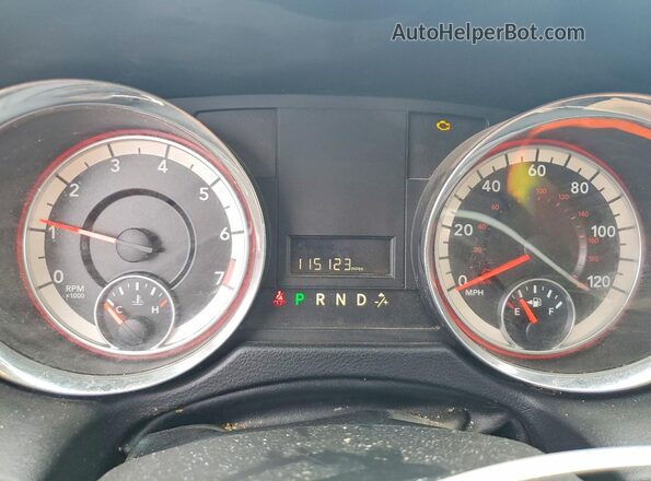 2C4RDGCG7GR311972 2016 DODGE GRAND Белый Вид щитка приборов