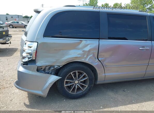 2C4RDGCG7GR349086 2016 DODGE GRAND CARAVAN Silver Widok z przodu