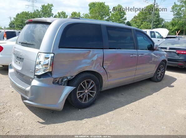2C4RDGCG7GR349086 2016 DODGE GRAND CARAVAN Silver Tył prawy