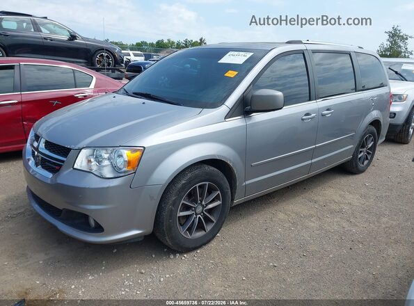 2C4RDGCG7GR349086 2016 DODGE GRAND CARAVAN Silver Przód lewy