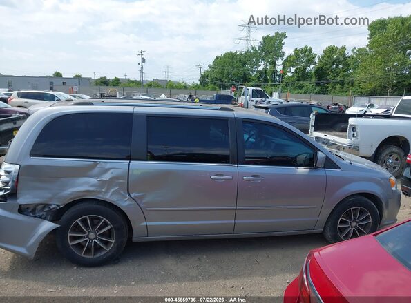 2C4RDGCG7GR349086 2016 DODGE GRAND CARAVAN Silver Widok wnętrza z tyłu