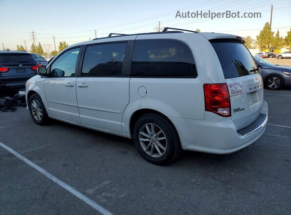 2C4RDGCG7GR370990 2016 DODGE GRAND White უკანა მარცხენა