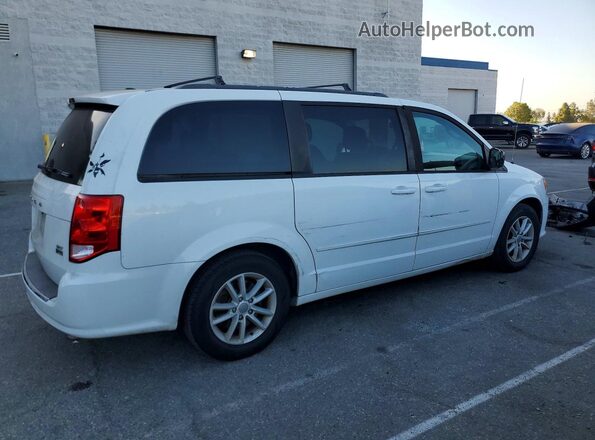 2C4RDGCG7GR370990 2016 DODGE GRAND White უკანა მარჯვენა
