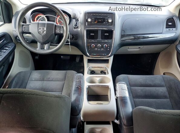 2C4RDGCG7GR370990 2016 DODGE GRAND White წინა პანელის ხედი