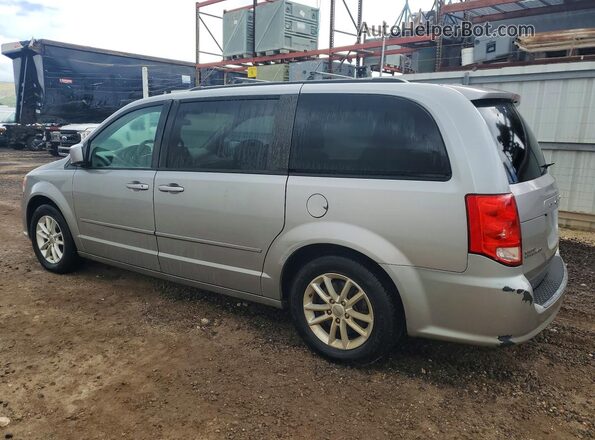 2C4RDGCG7GR371539 2016 DODGE GRAND Silver Rear left