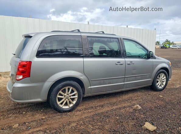 2C4RDGCG7GR371539 2016 DODGE GRAND Silver Rear right