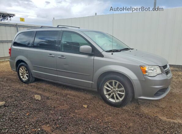 2C4RDGCG7GR371539 2016 DODGE GRAND Silver Front right