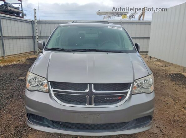2C4RDGCG7GR371539 2016 DODGE GRAND Silver Front view