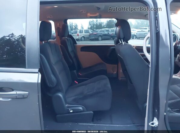 2C4RDGCG7GR374828 2016 DODGE GRAND CARAVAN Gray Vista de la etiqueta del VIN