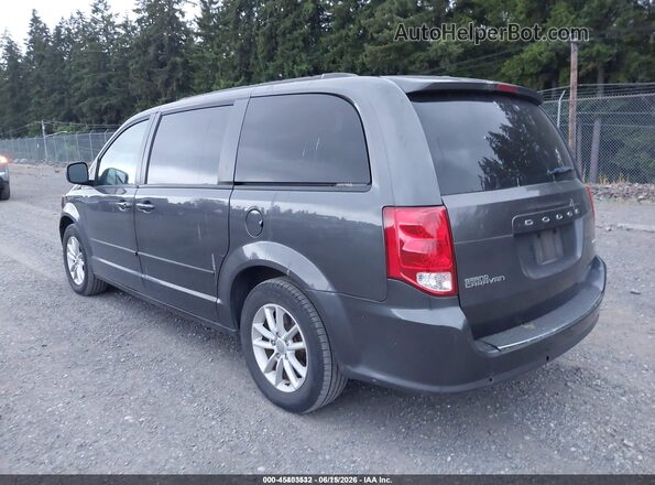 2C4RDGCG7GR374828 2016 DODGE GRAND CARAVAN Gray Trasero izquierdo