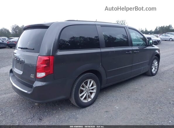 2C4RDGCG7GR374828 2016 DODGE GRAND CARAVAN Gray Trasero derecho
