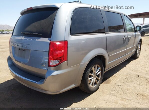 2C4RDGCG7GR375591 2016 DODGE GRAND CARAVAN Silver Задня права чверть