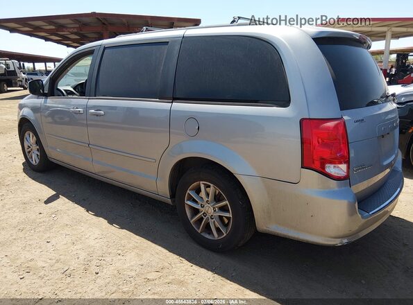 2C4RDGCG7GR375591 2016 DODGE GRAND CARAVAN Silver Задня ліва чверть